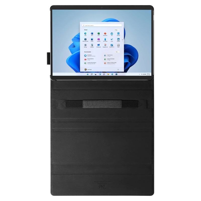 Husa Spigen Stand Folio compatibila cu Microsoft Surface Pro 8 Black