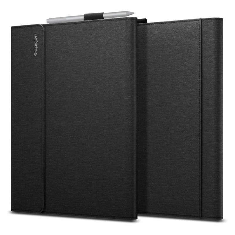 Husa Spigen Stand Folio compatibila cu Microsoft Surface Pro 8 Black