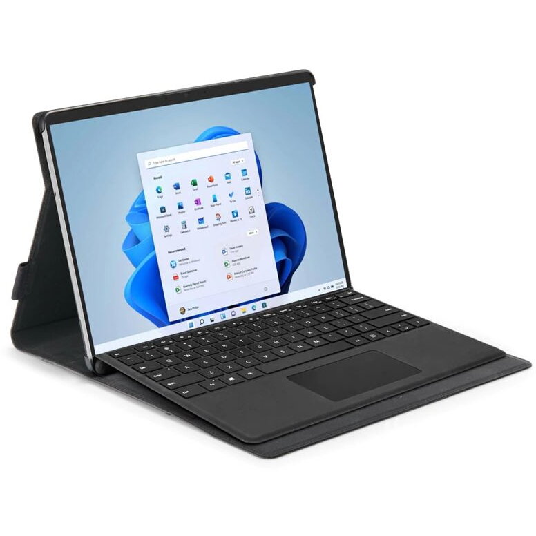Husa Spigen Stand Folio compatibila cu Microsoft Surface Pro 8 Black