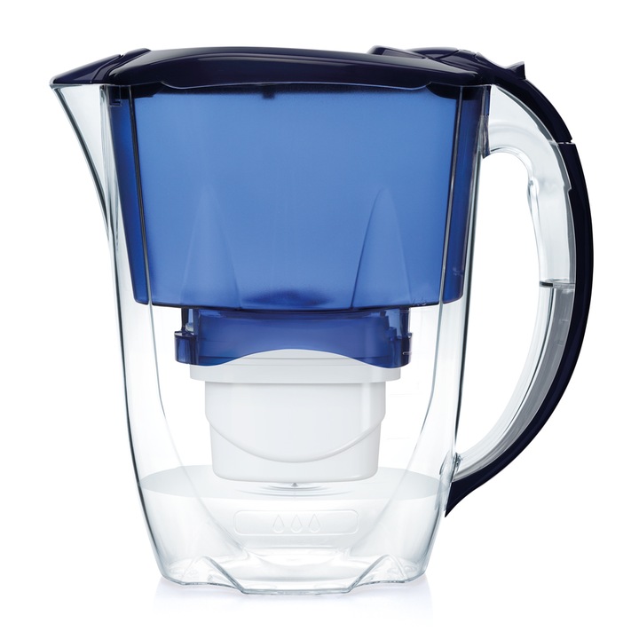 Cana filtranta Aqua Optima Oria Blue, 2.8L, filtru 1 x 30 zile Evolve+