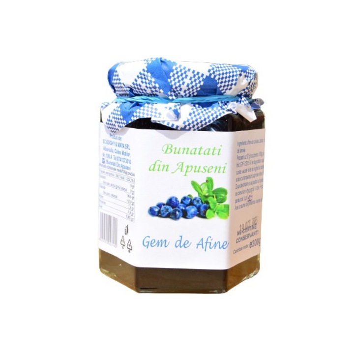 Dulceata de Afine 330gr BUNATATI DIN APUSENI