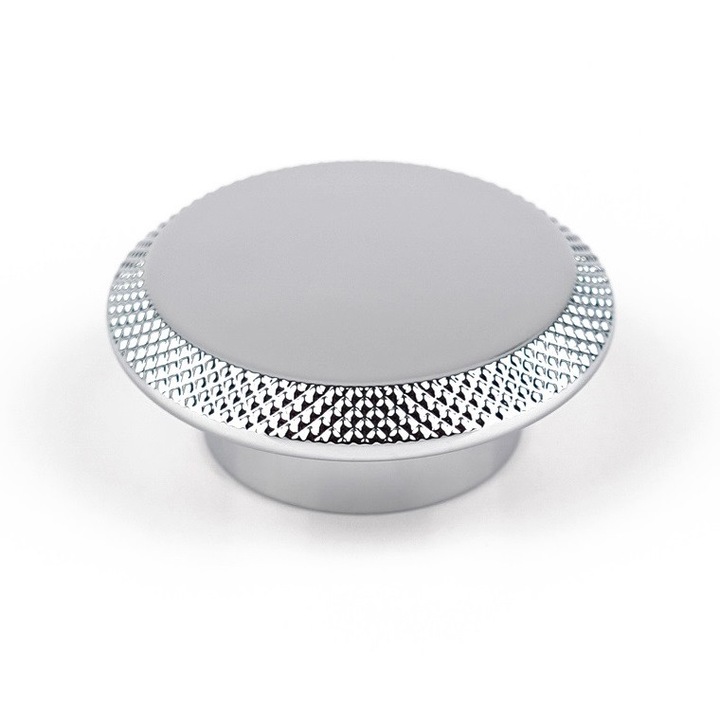 Buton pentru mobila Nola, finisaj crom lucios CB, Ø 60 mm