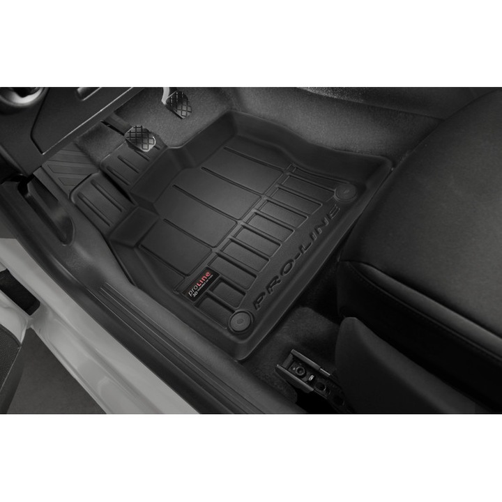 Стелка за автомобил Frogum черен 3D, SEAT LEON III души 2012-