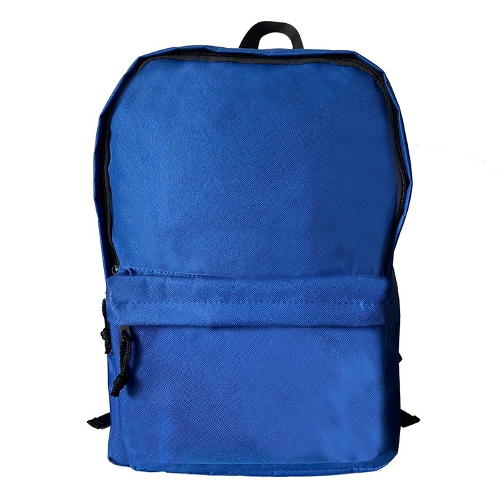 School Friendly Hátizsák, Szimpla, kék, 42H x 30 x 14 cm