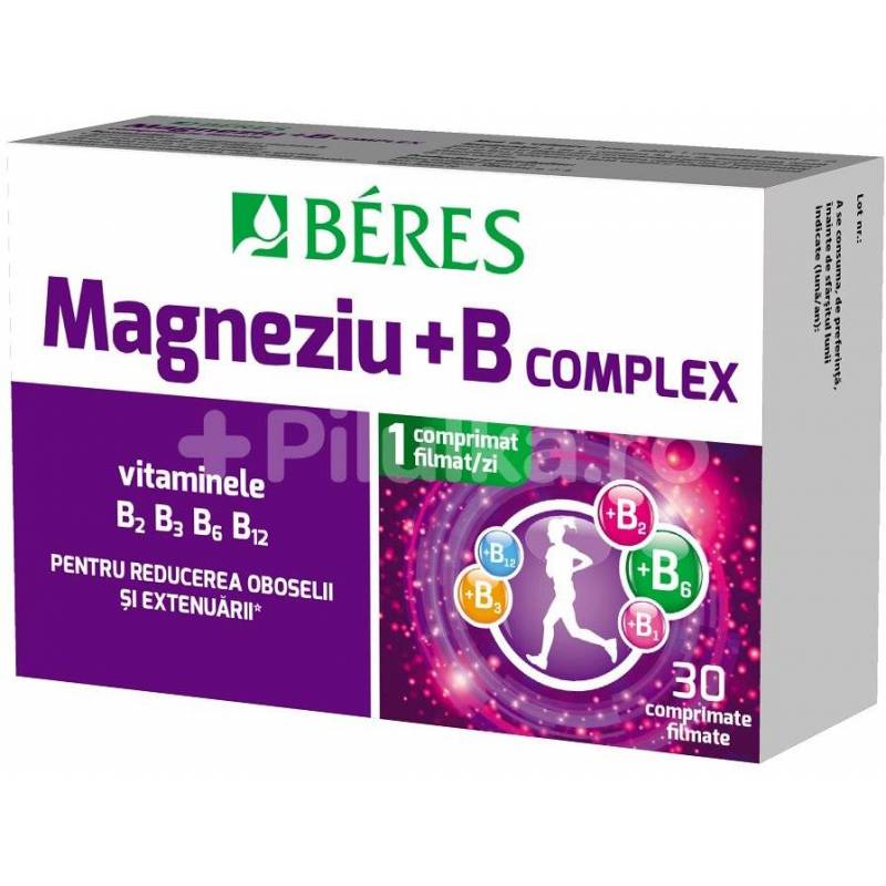 Magneziu+B Complex - Beres, 50 Capsule - EMAG.ro