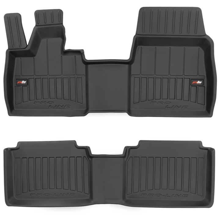 Set 2 Covorase auto Frogum ProLine din Cauciuc pentru BMW i3 2013-2022 Negru