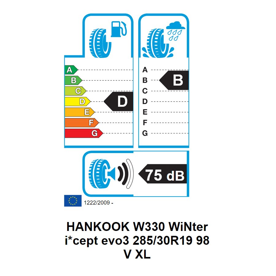 Anvelopa Iarna Hankook W330 WiNter i*cept evo3 285/30R19 98V XL
