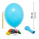 Set 10 baloane latex, multicolore, 30cm, Ropet