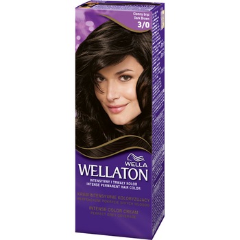 Vopsea de par permanenta Wella Wellaton 3/0 Dark Brown, 110 ml Vopsea de par permanenta Wella Wellaton 3/0 Dark Brown, 110 ml