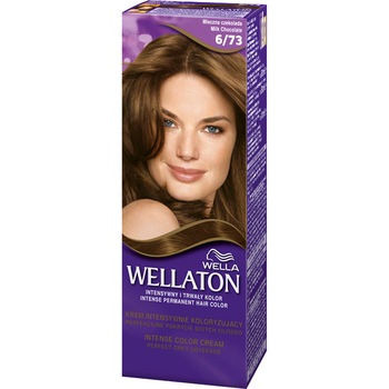 Vopsea de par permanenta Wella Wellaton 6/73 Milk Chocolate, 110 ml Vopsea de par permanenta Wella Wellaton 6/73 Milk Chocolate, 110 ml