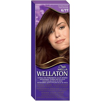 Vopsea de par permanenta Wella Wellaton 6/77 Bitter Brown, 110 ml Vopsea de par permanenta Wella Wellaton 6/77 Bitter Brown, 110 ml