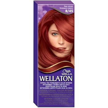Vopsea de par permanenta Wella Wellaton 8/45 Colorado Red, 110 ml Vopsea de par permanenta Wella Wellaton 8/45 Colorado Red, 110 ml