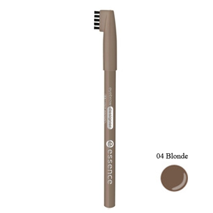 Creion pentru sprancene Essence Eyebrow Designer 04 Blonde, 1 g