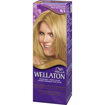 Vopsea de par permanenta Wella Wellaton 9/1 Lightest Ash Blonde, 110 ml Vopsea de par permanenta Wella Wellaton 9/1 Lightest Ash Blonde, 110 ml