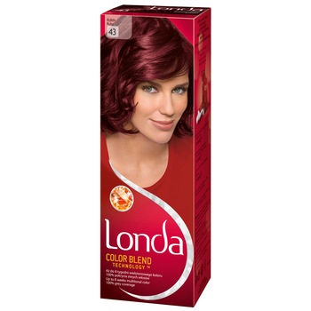 Vopsea de par crema Londa Color 43 Ruby 110ml Vopsea de par crema Londa Color 43 Ruby 110ml
