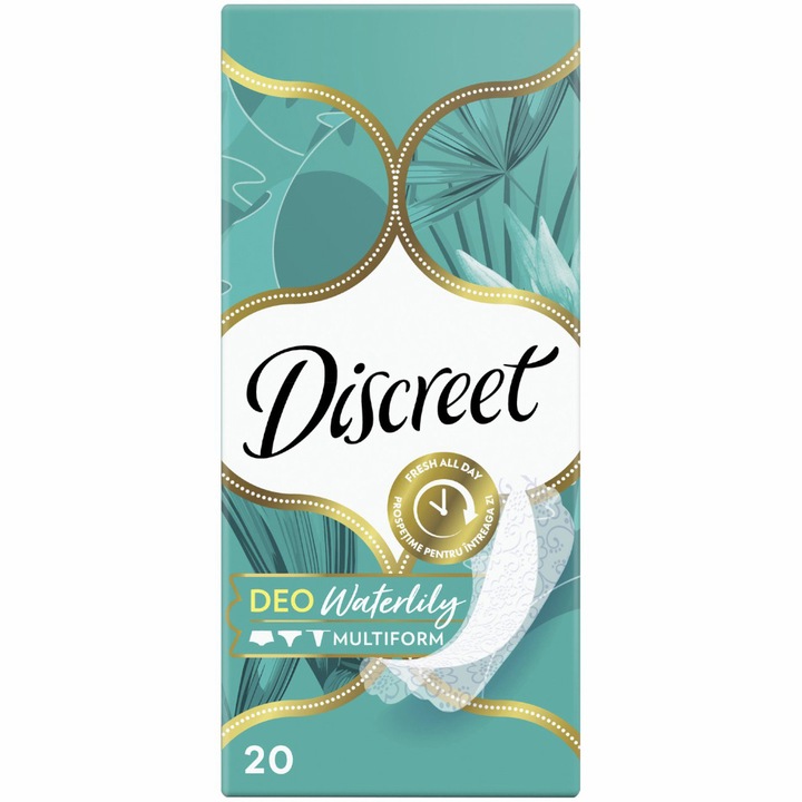 Дамски превръзки Discreet Deo Waterlily 20 бр.