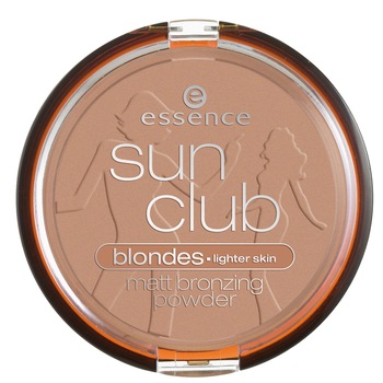 Pudra bronzanta Essence Sun Club Matt 01 Blondes, 15 g Pudra bronzanta Essence Sun Club Matt 01 Blondes, 15 g
