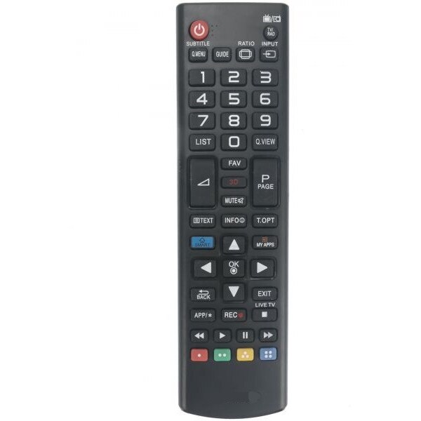 Дистанционно за LCD/LED, LG, AKB73715637, смарт с 3D, черно - eMAG.bg