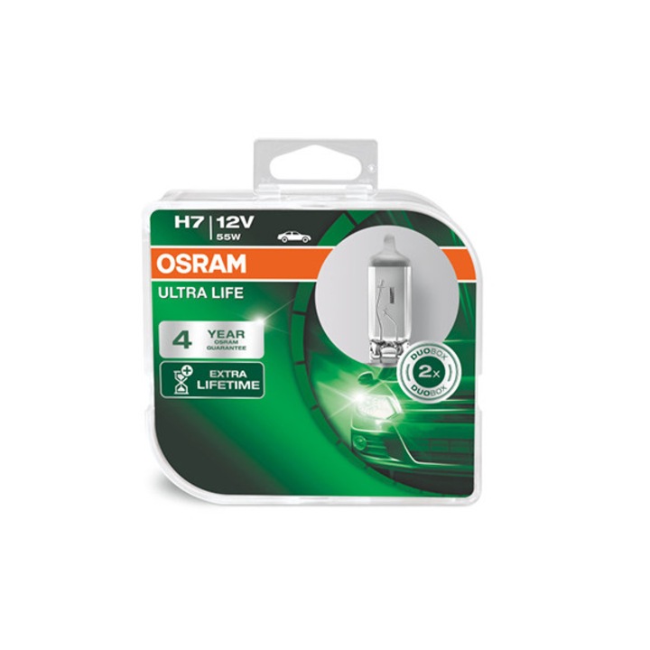 Комплект 2 крушки Osram 35246, 12 V, H7 55 W Ultra Life