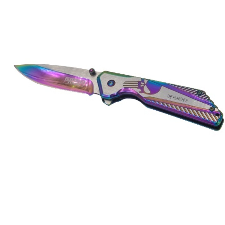 Briceag, model tactic craniu, fade, manual, 20 x 3 cm, Dalimag