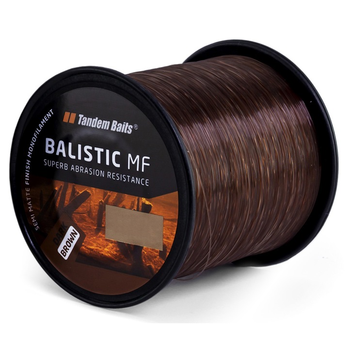 Linie pentru pescuit, Tandem Baits, 450 m, 0.40 mm, Maro inchis