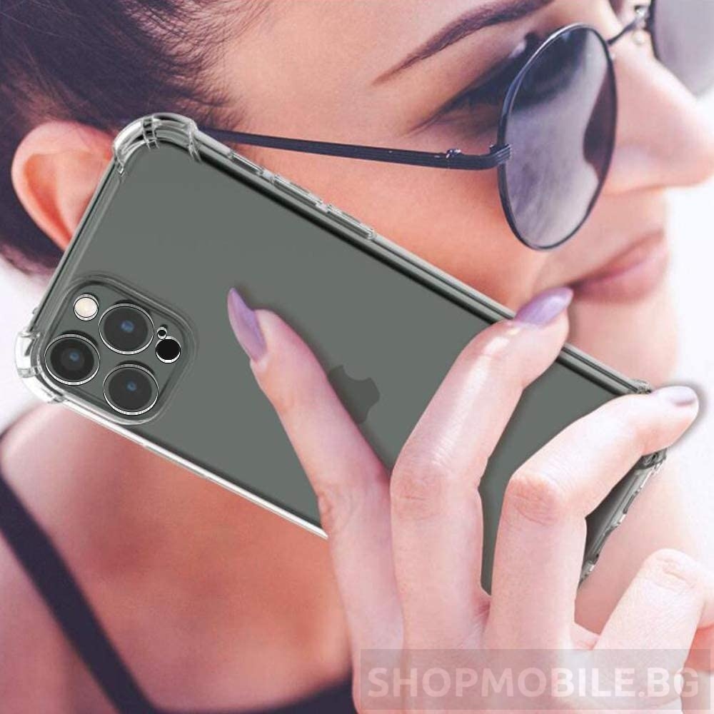 Husa silicon pentru iPhone 17, Anti Shock cu protectie pentru camera, Rezistenta la socuri, Transparenta