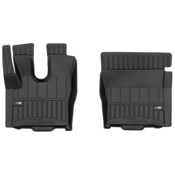 Set 2 Covorase auto Frogum ProLine din Cauciuc pentru DAF XF XF106 de la 2013 Euro6 Negru