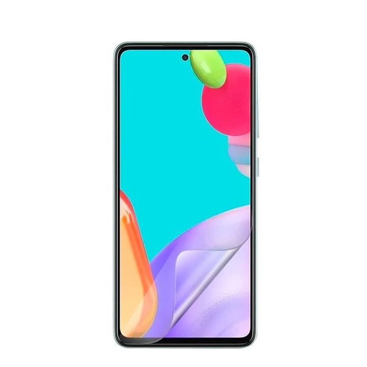 Matt képernyővédő, Samsung Galaxy A52 5G, Szilikon, Anti-ujjlenyomat, Tükröződésmentes
