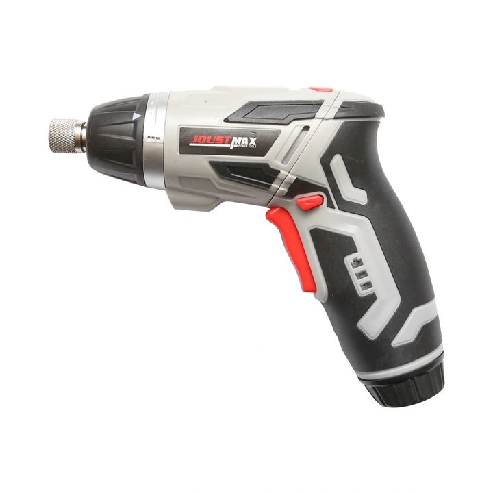 Бормашина и винтоверт с батерия 4V 1300 mAh с 45 аксесоара Joust Max, Електрическа