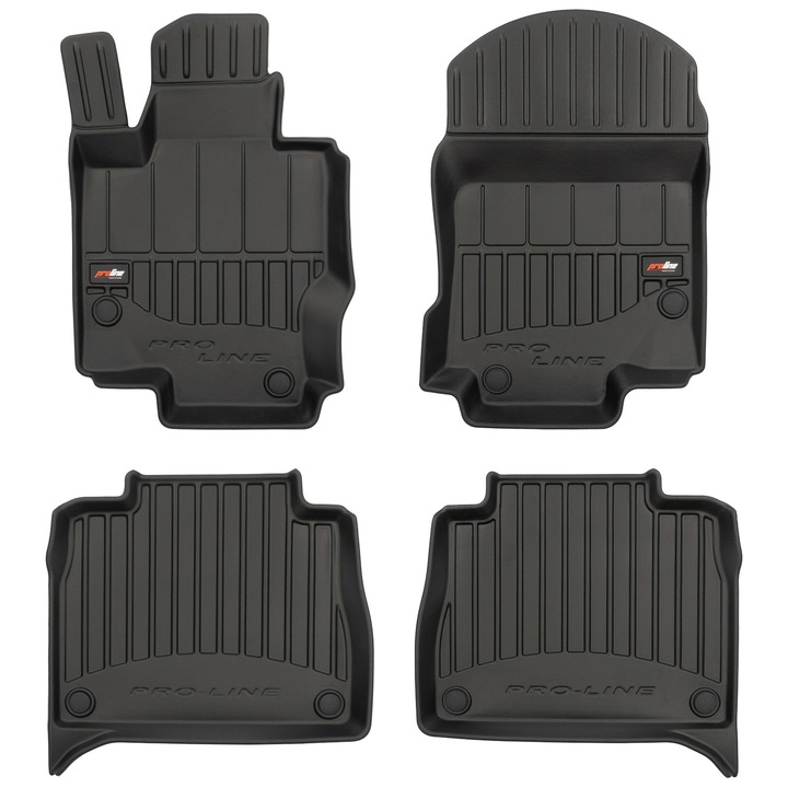 Set 4 Covorase auto Frogum ProLine din Cauciuc pentru Mercedes-Benz GLE W167 de la 2019 Negru
