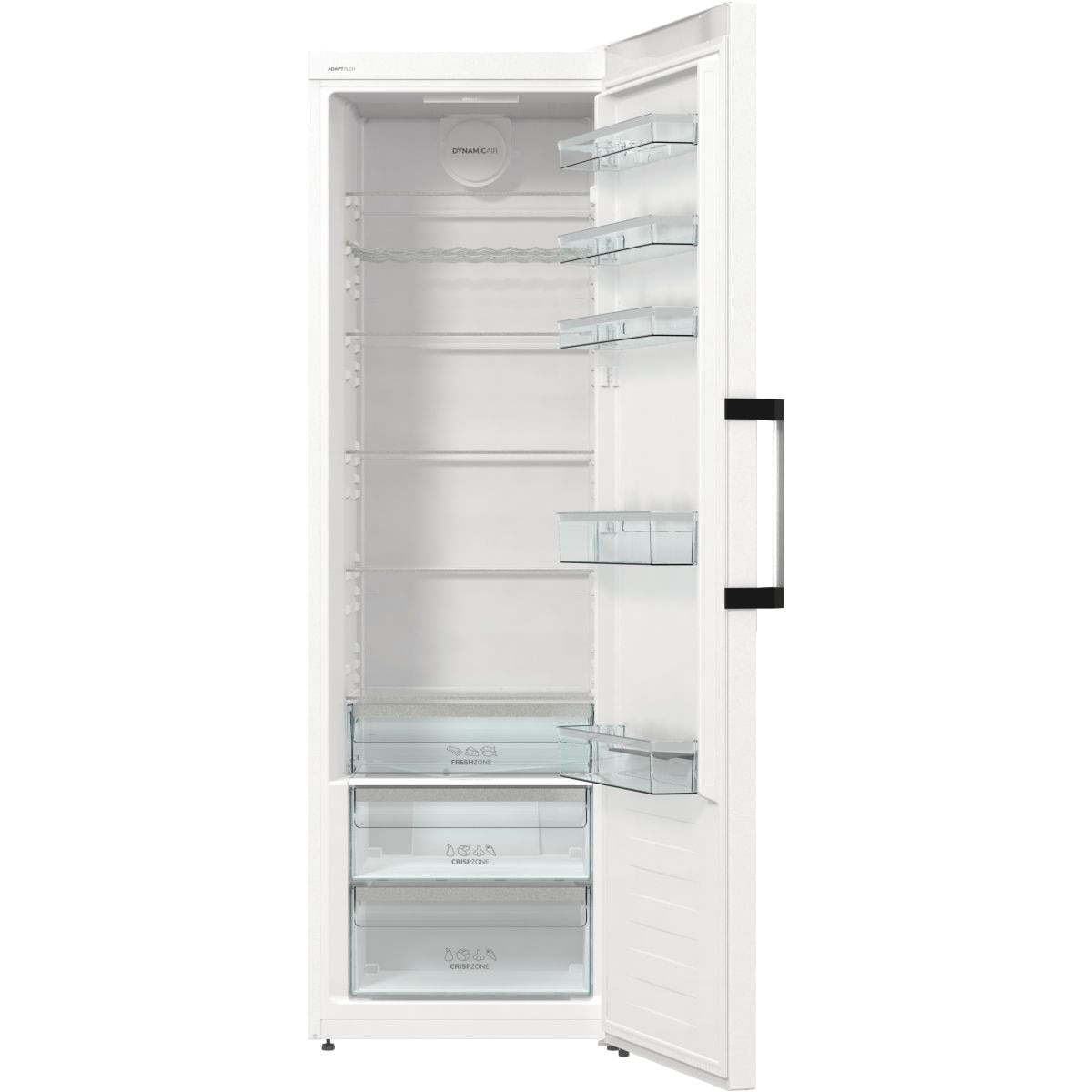 Frigider cu o singura usa Gorenje R619EAW6, 398 l, clasa energetica E, 59,5 cm, Alb