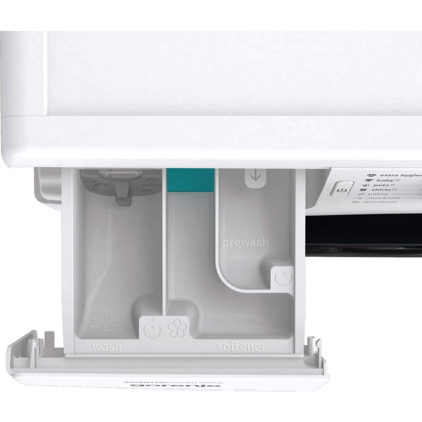 Masina de spalat rufe cu incarcare frontala Gorenje WNEI74AS, 7 kg, clasa energetica A, 1400 rpm, SoftSound, alb