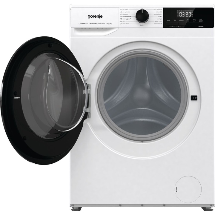 Gorenje WD2A854ADS Mosó- és szárítógép, A + D energiaosztály, 8 kg/5 kg, 1400 f/p., Fehér