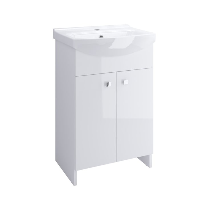 Set baie Cersanit Sati Cersania 50 cm dulap si lavoar