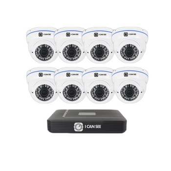 Kit supraveghere ICANSEE ICS-KU240-8AV, cu 8 camere de interior/ exterior, DVR 8 canale Full HD, 1 canal audio Kit supraveghere ICANSEE ICS-KU240-8AV, cu 8 camere de interior/ exterior, DVR 8 canale Full HD, 1 canal audio