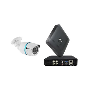 Kit supraveghere ICANSEE ICS-KU210-1S, cu o camera de exterior Full HD, DVR 4 canale Full HD, 4 canale audio Kit supraveghere ICANSEE ICS-KU210-1S, cu o camera de exterior Full HD, DVR 4 canale Full HD, 4 canale audio