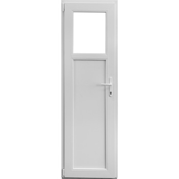 Usa pvc tehnica 66x204 cm 1/3 alb stanga Usa pvc tehnica 66x204 cm 1/3 alb stanga