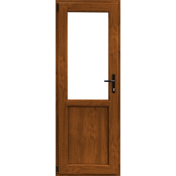 Usa pvc secundara, 76x204 cm 2/3 sticla, stejar auriu, stanga Usa pvc secundara, 76x204 cm 2/3 sticla, stejar auriu, stanga