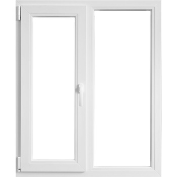 Fereastra pvc 4 camere alba 116x136 cm stanga Fereastra pvc 4 camere alba 116x136 cm stanga