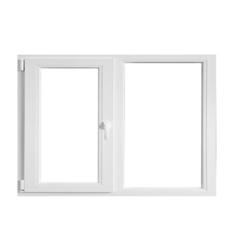 Fereastra termopan, Aplast, PVC, 4 camere, 1460 x 1160, Alb, deschidere pe stanga Fereastra termopan, Aplast, PVC, 4 camere, 1460 x 1160, Alb, deschidere pe stanga