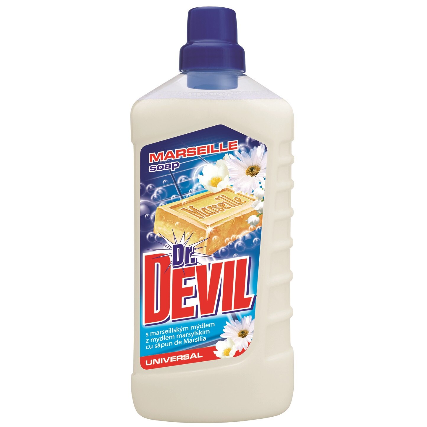 Detergent universal Dr.Devil, 1000 ml, Marseille soap