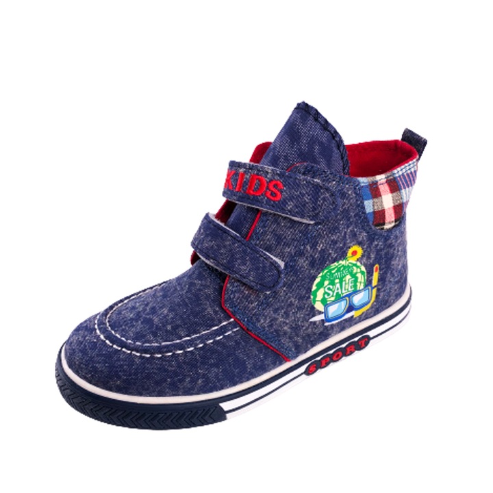 Adidasi copii Chippo Youth 30151, 32-37, Textil, Albastru