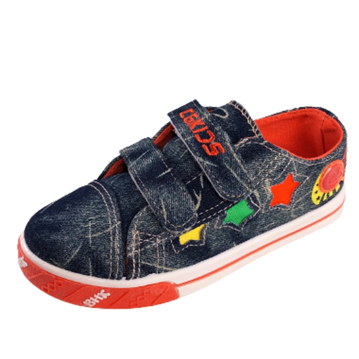 Gyermek tornacipő Chippo Kids 30143, 26-31, Textil, Kék