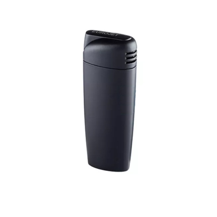 Bricheta Premium Eurojet Formula, otel inoxidabil, reincarcabila cu gaz, aprindere buton, negru