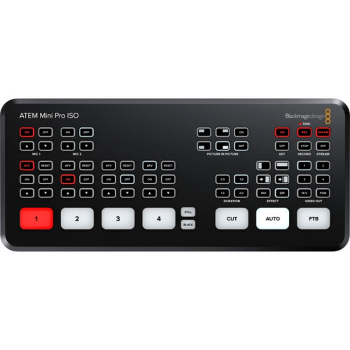 Blackmagic Design ATEM Mini Pro ISO keverőpult