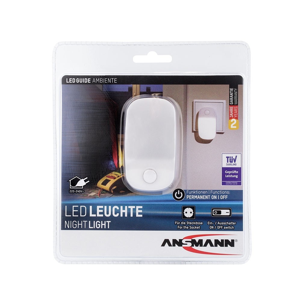 Lampa de veghe Nightlight LED Guide Ambiente White