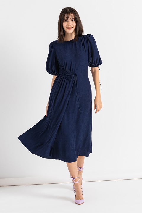 Ted Baker, Rochie midi evazata Jillia, Bleumarin, S