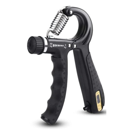 Flexor, Rezistenta reglabila, 5-60kg, Negru