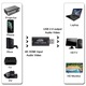 Placa de captura video, JESWO, HDMI la USB 2.0, 1080P, Negru