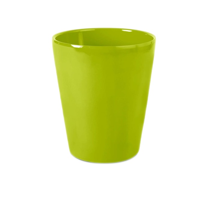 Ghiveci ceramica orhidee verde 13x15cm Ambalaje Flori Online